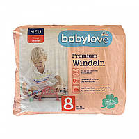 Детские одноразовые подгузники Babylove Premium 8 18+ кг 28 шт ET, код: 8177418