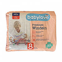 Детские одноразовые подгузники Babylove Premium 8 18+ кг 28 шт KC, код: 8177418