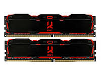 Модуль памяти DDR4 2x16GB 3200 GOODRAM Iridium X Black (IR-X3200D464L16A 32GDC) DH, код: 7764757