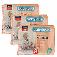 Детские одноразовые подгузники Babylove Premium 8 18+ кг 84 шт IN, код: 8177420