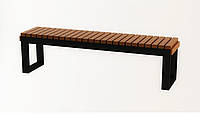 Скамейка Loft Grandmassiv Терранова 1.8 м Сосна, металл профильная труба NB, код: 7793946