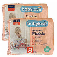Детские одноразовые подгузники Babylove Premium 8 18+ кг 56 шт DH, код: 8177419