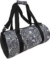 Спортивная сумка Wallaby Черный с серым (214.39) DH, код: 8299046
