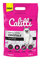 Наполнитель для кошек силикагель Calitti CRYSTALS 3,8 л DH, код: 7739986