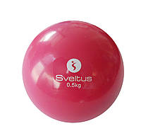 Мяч-утяжелитель Sveltus 0,5 кг Розовый (SLTS-0450) IN, код: 7680052