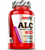 Комплексний жироспалювач Amix Nutrition ALC with Taurine Vitamin B6 120 Caps UL, код: 7803173