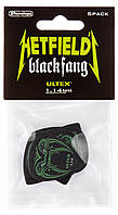 Медиаторы Dunlop PH112P1.14 Hetfield's Black Fang Player's Pack1.14 mm (6 шт.) UL, код: 6556204