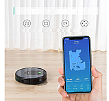 Інтелектуальний пилосос робот прибиральник Wi-Fi DASKOO DK700, фото 5