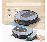 Інтелектуальний пилосос робот прибиральник Wi-Fi DASKOO DK700, фото 6