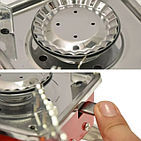 Портативна туристична газова польова плита горілка  TOURIST COOKER, фото 7