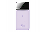 Зовнішній акумулятор  Powerbank Baseus 10000 mAh 20W фіолетовий, фото 3