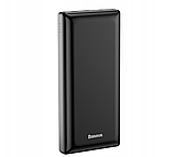 Зовнішній акумулятор Power Bank Baseus MINI 30000MAH USB чорний, фото 3
