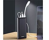 Зовнішній акумулятор Power Bank Baseus MINI 30000MAH USB чорний, фото 5