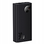 Зовнішній акумулятор Power Bank Baseus 10000MAH 2XUSB USB-C 30W QC.3.0  чорний, фото 9
