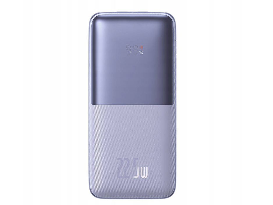 Зовнішній акумулятор Powerbank Baseus 10000MAH 22.5W QC PD 3XUSB USB-C фіолетовий