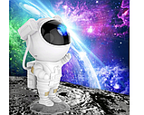 Проектор зоряного неба світлодіодний нічник ASTRONAUTA білий, фото 9