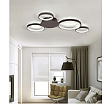 Стельовий світильник PLAFON MODERN LED 132W із вбудованим світлодіодним джерелом+ пульт керування, фото 3