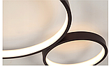 Стельовий світильник PLAFON MODERN LED 132W із вбудованим світлодіодним джерелом+ пульт керування, фото 4