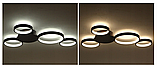 Стельовий світильник PLAFON MODERN LED 132W із вбудованим світлодіодним джерелом+ пульт керування, фото 5