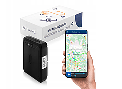 GPS-трекер локатор MKING MK07A із вбудованим акумулятором ємністю 10000мАч