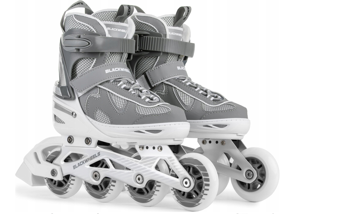 Жіночі роликові ковзани регульовані Flex Pro 34- 37 Blackwheels