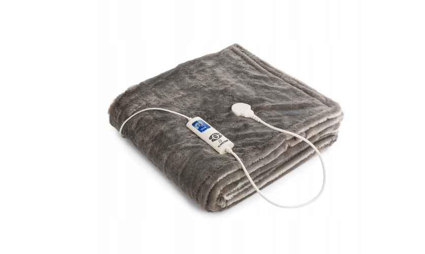 Ковдра з підігрівом Klarstein Dr.Watson SuperSoft ,сіра