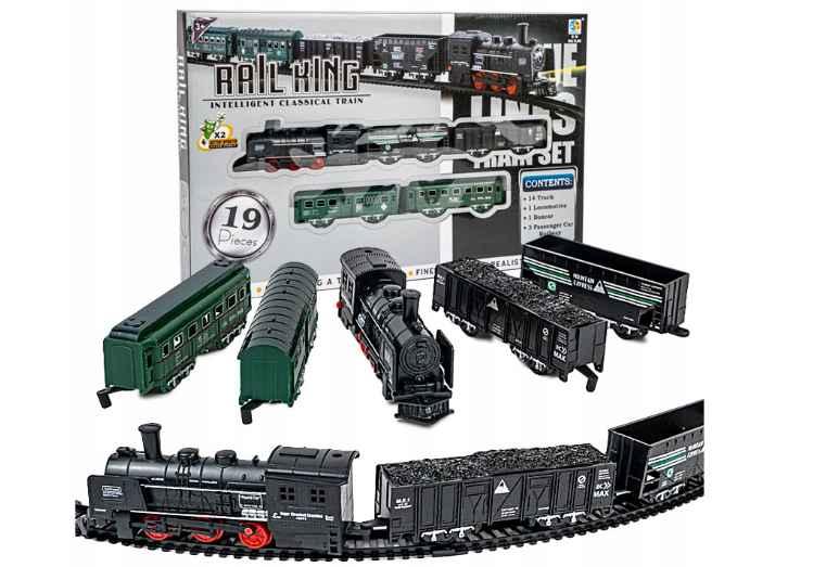 Електропотяг Локомотив AIG Rail King, чорний