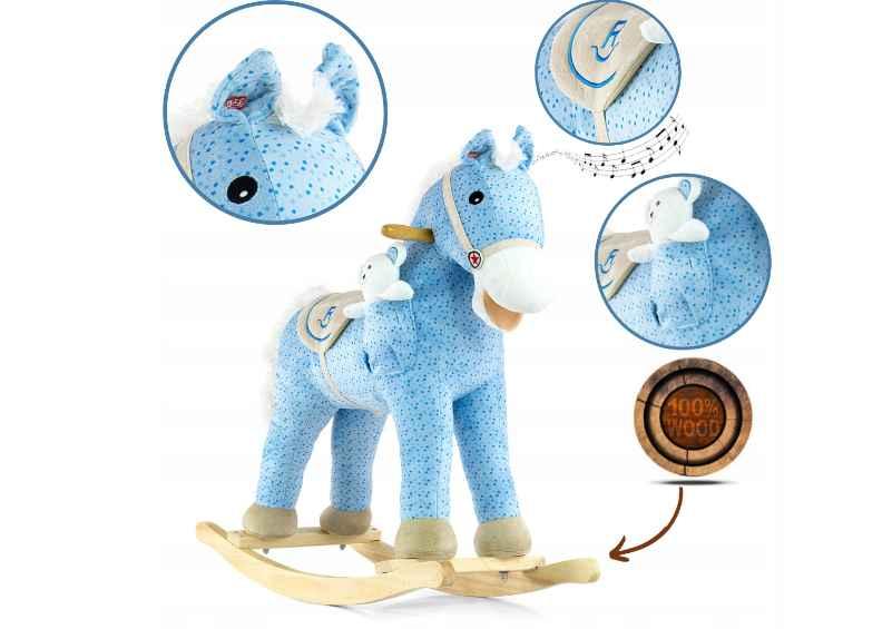 Гойдалка - кінь Pony Blue Milly Mally