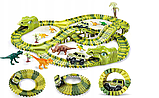 Величезна гоночна траса ТРЕК LOOP DINO MAGIC TRACK парк динозаврів 269ел., фото 10