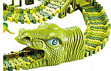 Величезна гоночна траса ТРЕК LOOP DINO MAGIC TRACK парк динозаврів 269ел., фото 11