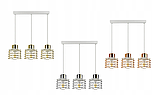 Підвісний стельовий світильник GLAMOUR Gold Chrome Copper Chandelier 947-BZ3, фото 6