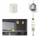 Стельова люстра світильник GLAMOUR із золотим хромом та міддю 947-BG5, фото 7