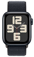 Смарт часы Apple Watch SE 44mm Midnight Alum Case with Midnight Sp Loop (6915021) UP, код: 8397220