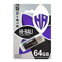 Флеш память Hi-Rali Corsair USB 2.0 64GB Black UP, код: 7698275