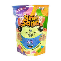 Кинетический песок Stretch Sand укр 350 г синий Dankotoys (STS-04-02U) IN, код: 2342456