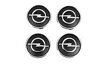 Колпачки диски черные o9555tur-bl (59мм на 55мм, 4 шт) для Тюнинг Opel