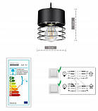 Підвісний стельовий світильник у стилі лофт Luxolar 754 E27 з регулюванням висоти 4 плафони, фото 4