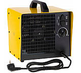 Тепловентилятор керамічний Adler AD 7740 3000 Вт жовтий, фото 9