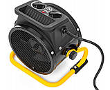 Тепловентилятор електричний Lehmann 2000 Вт електронагрівач, фото 4