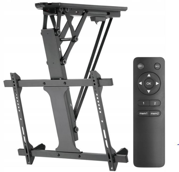 Стельовий електричний кронштейн для телевізора 32"-70" Maclean MC-880 + пульт дистанційного керування