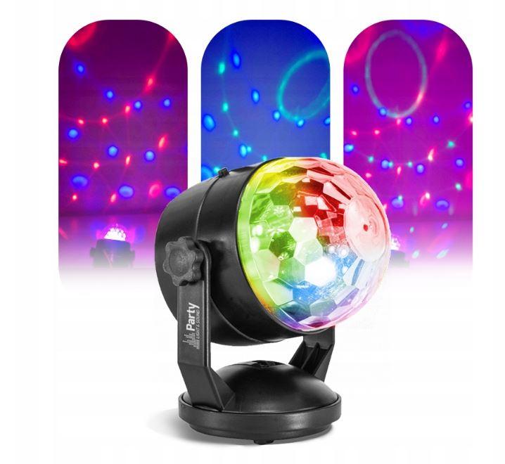 Світлодіодний диско-шар Party Light & Sound KIDZ-DISCO лазерне шоу, фото 1