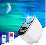Проектор зоряного неба світлодіодний нічник RED GALAXY з Bluetooth-динаміком і пультом управління, фото 4