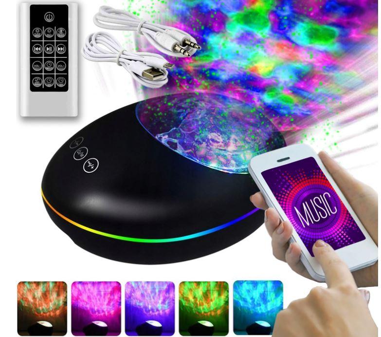 Проектор зоряного неба світлодіодний нічник Jumi Bluetooth LED лазер USB з пультом управління