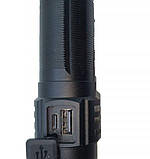 Ліхтарик ручний світлодіодний акумуляторний водонепроникний Ortex OX-8852, фото 3