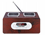 Портативний акумулятор Bluetooth ретрорадіоприймач Blaupunkt PP5BR з MP3, USB та SD, фото 3