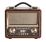 AM, FM, SW Радіоприймач Retropolis Seattle від мережі та батареї з Bluetooth-з'єднанням, фото 3