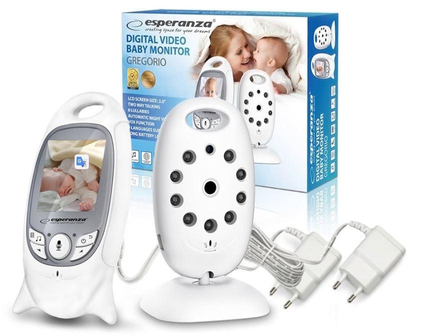 Радіоняня Esperanza EHM001 WiFi 1080P LCD нічний режим відеоняня