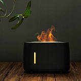 Ароматичний зволожувач Flame Air Humidifier ультразвуковий 240 мл для дому дифузор, фото 3