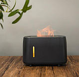 Ароматичний зволожувач Flame Air Humidifier ультразвуковий 240 мл для дому дифузор, фото 5