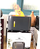 Ароматичний зволожувач Flame Air Humidifier ультразвуковий 240 мл для дому дифузор, фото 6